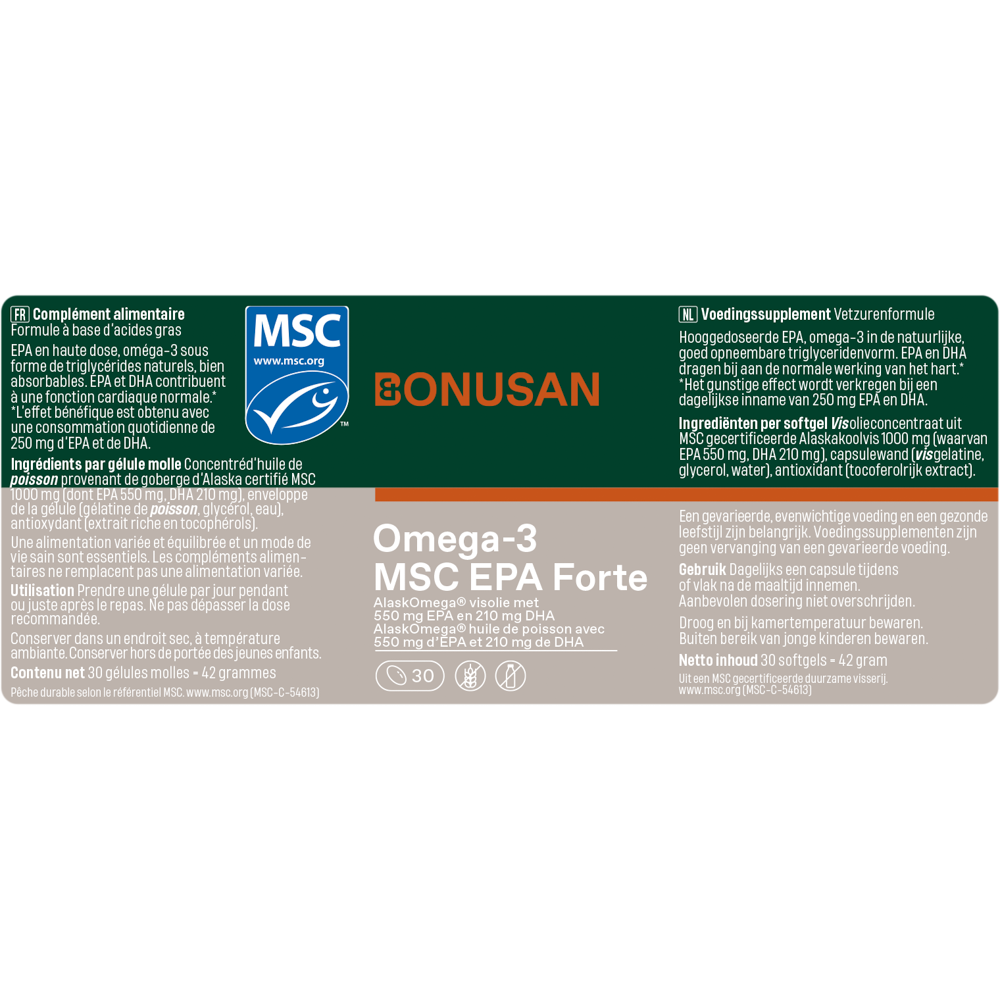 Omega-3 MSC EPA Forte