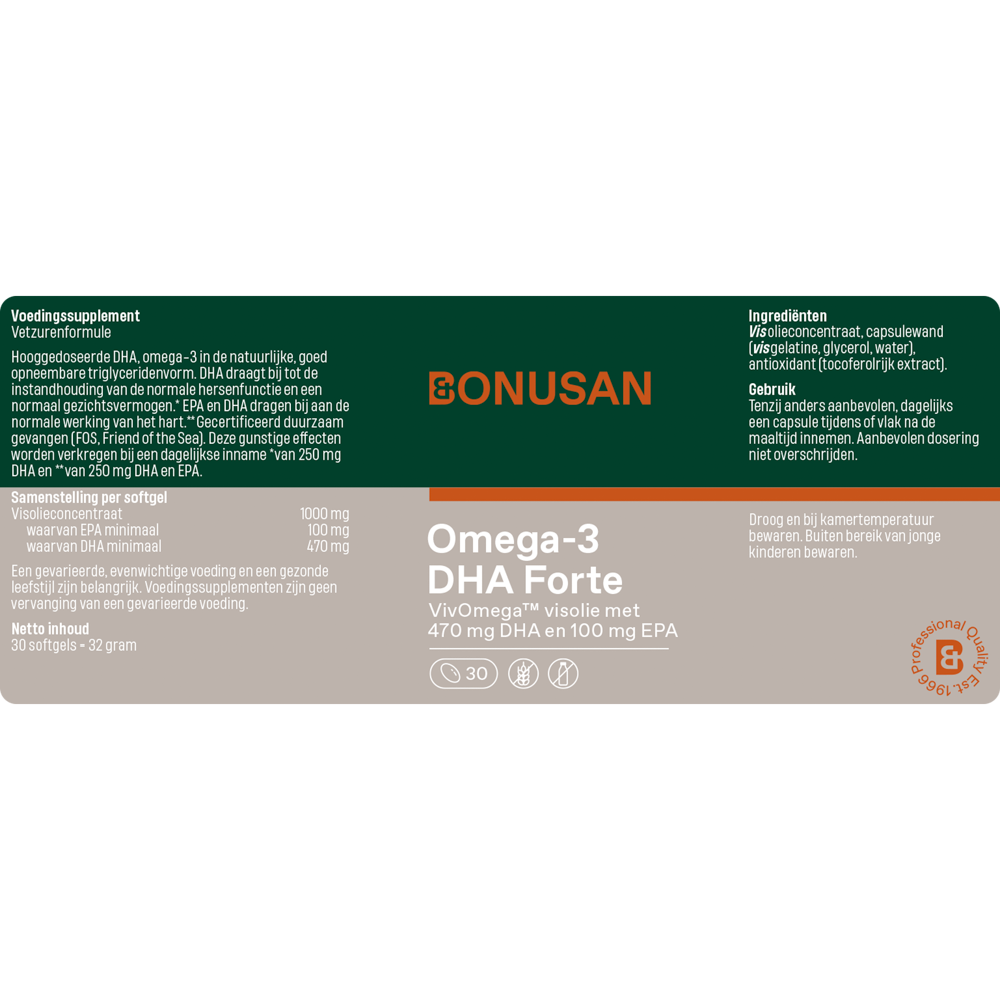 Omega-3 DHA Forte