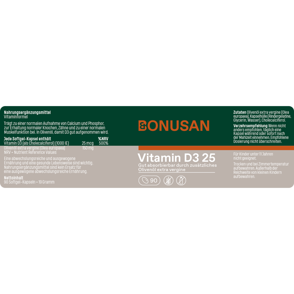 Vitamin D3 25