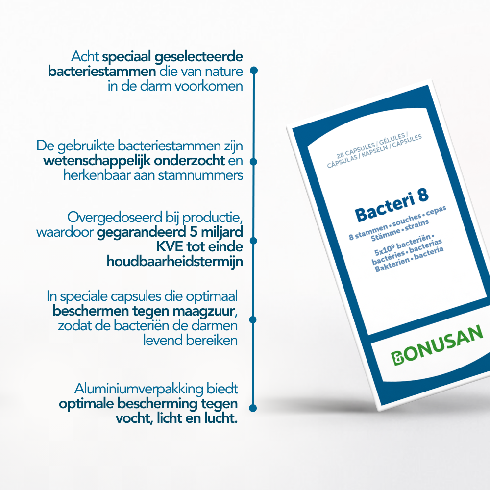Bacteri 8 capsules 