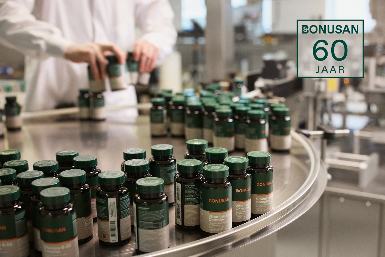 60 jaar wetenschappelijk onderbouwde supplementen, gemaakt in Nederland