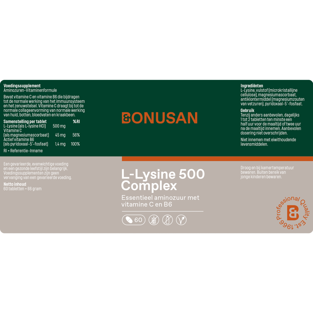 L-Lysine 500 Complex