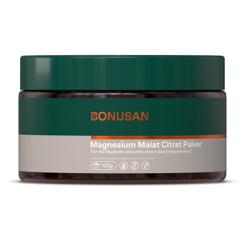 Magnesium Malat Citrat Pulver