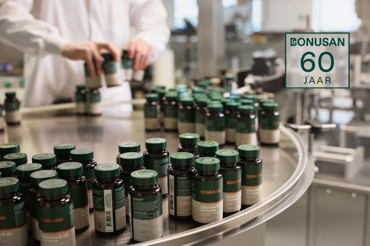 60 jaar wetenschappelijk onderbouwde supplementen, gemaakt in Nederland
