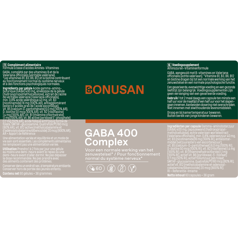 GABA 400 mg Plus