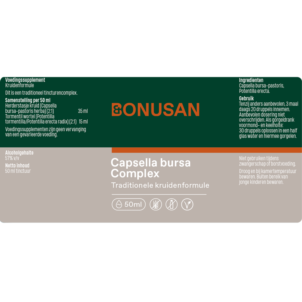 Capsella bursa complex tinctuur