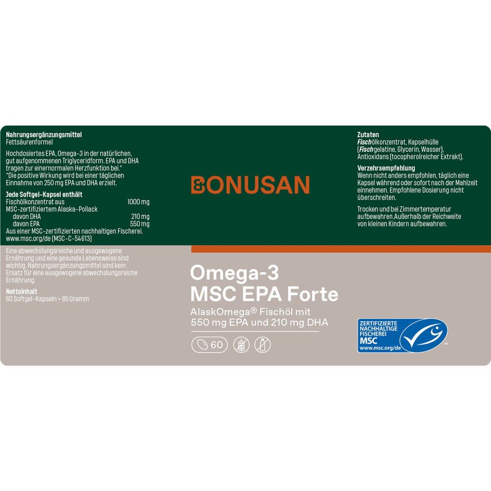 Omega-3 MSC EPA Forte