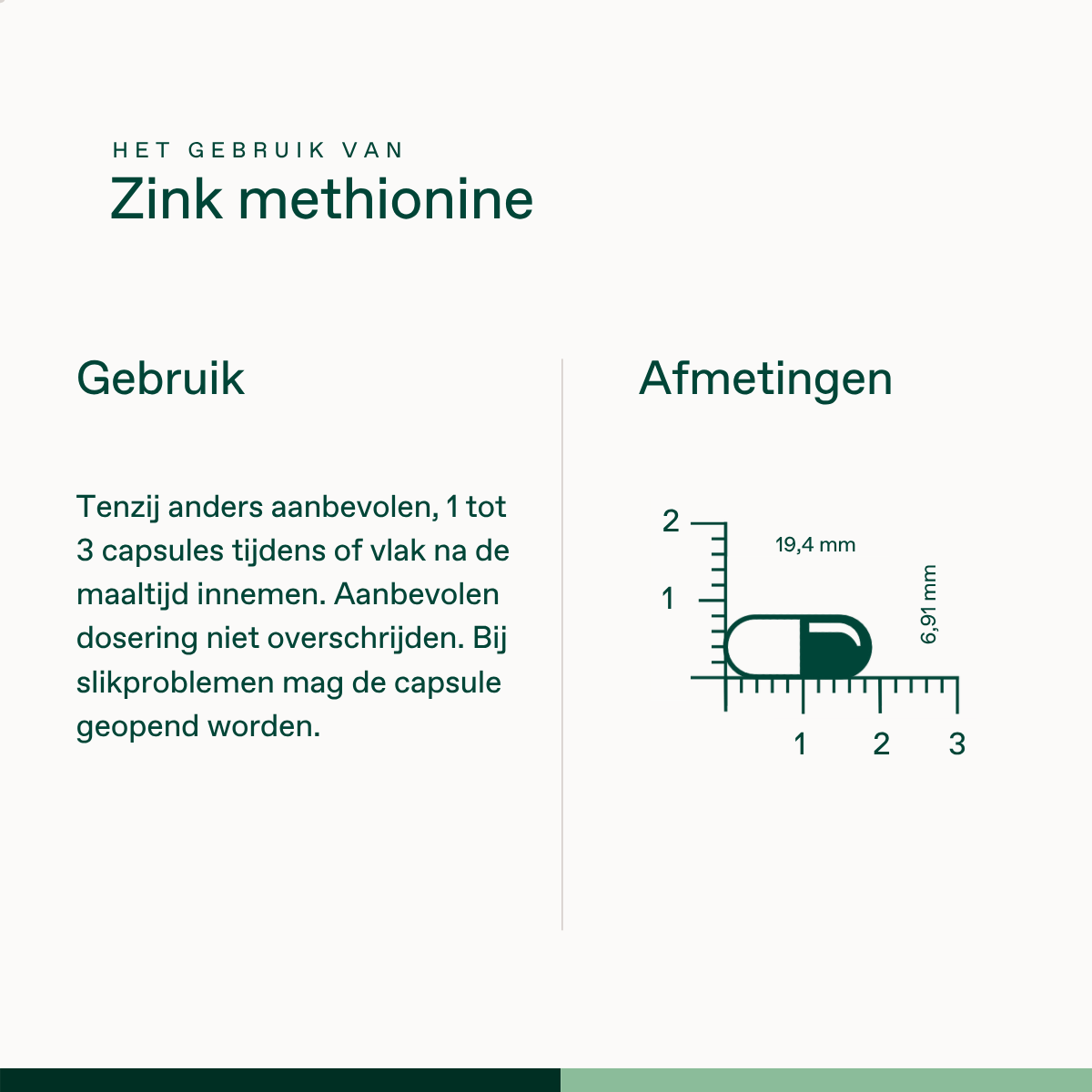 Zink methionine
