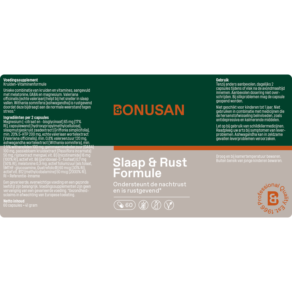 Slaap & Rust Formule
