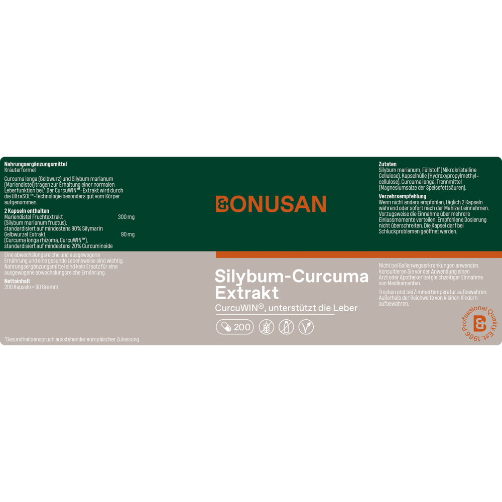 Silybum-Curcuma Extrakt