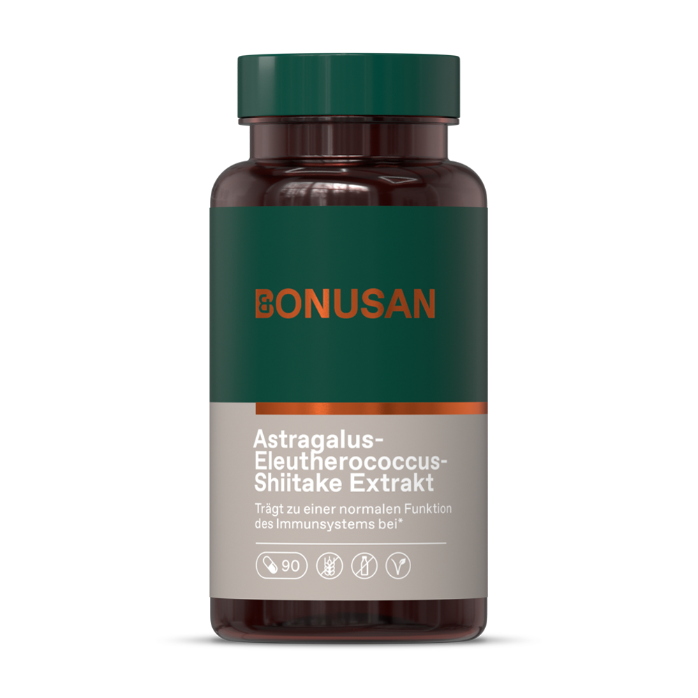 Astragalus-Eleutherococcus-Shiitake Extrakt