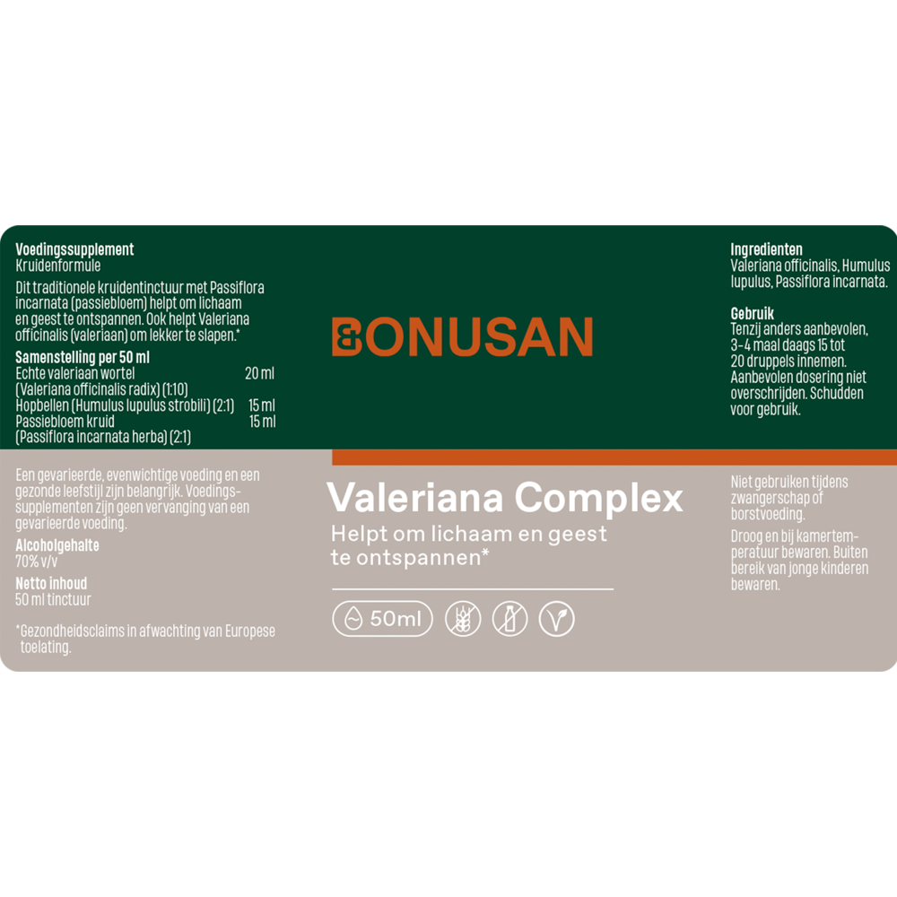 Valeriana complex tinctuur
