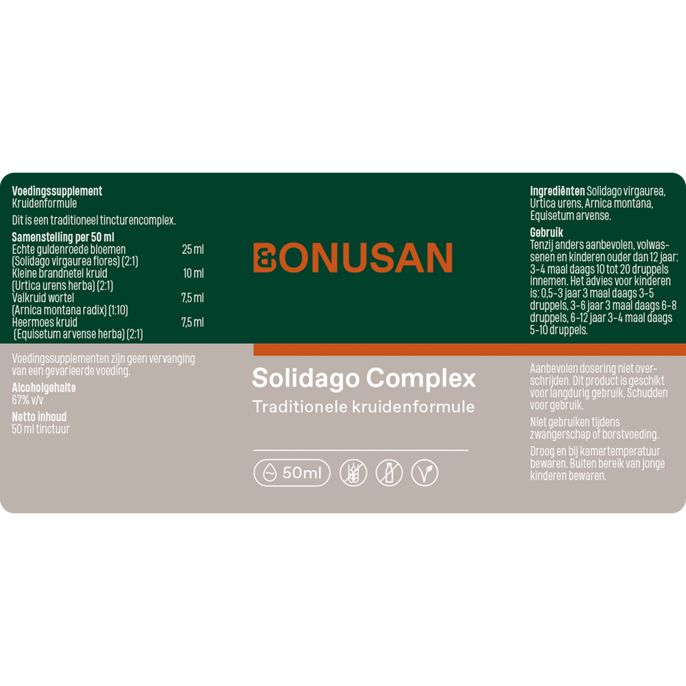 Solidago complex tinctuur