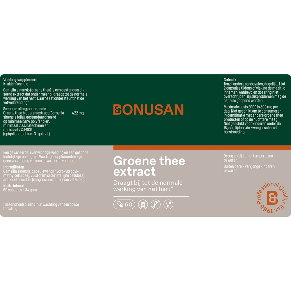 Groene thee extract