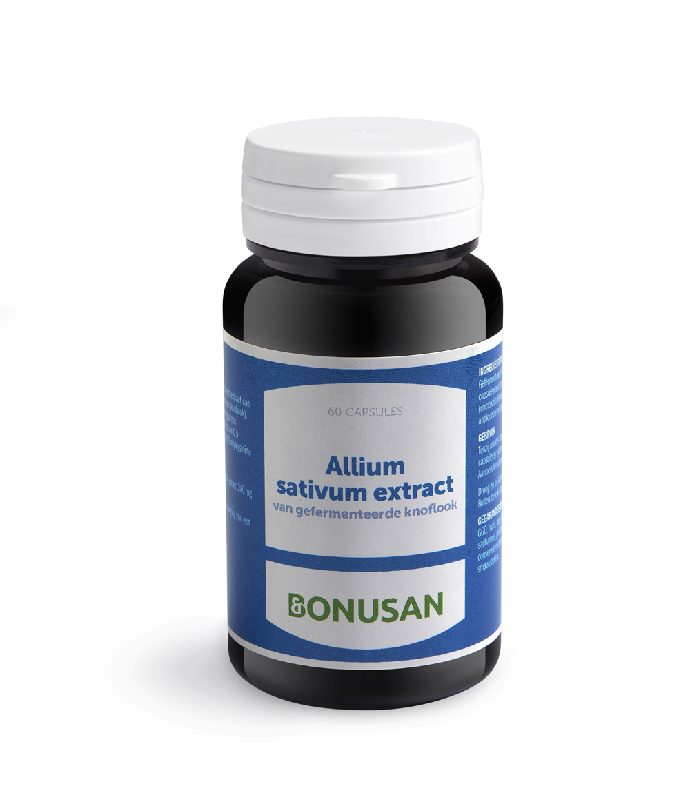 Allium sativum (gefermenteerd) extract capsules