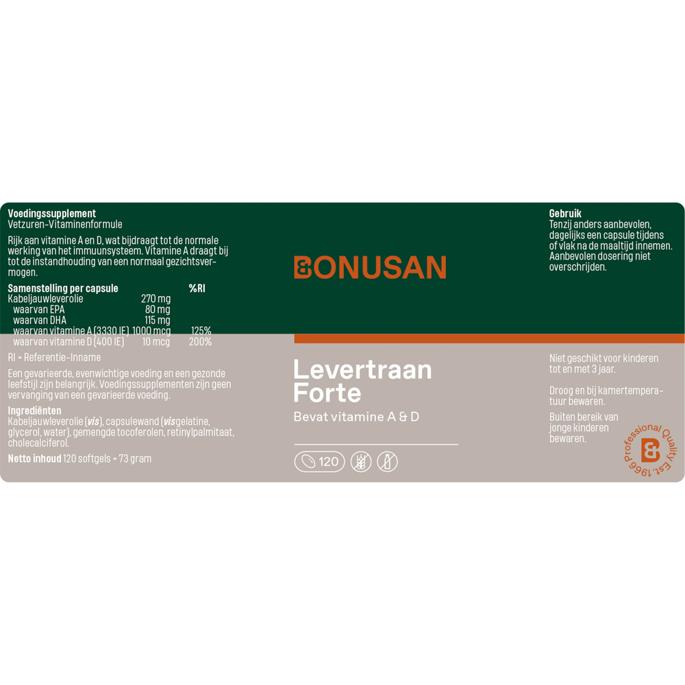 Levertraan Forte 