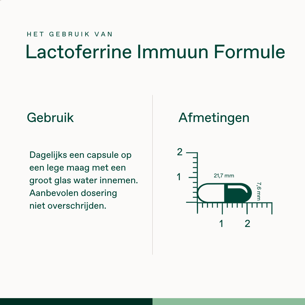 Lactoferrine Immuun Formule