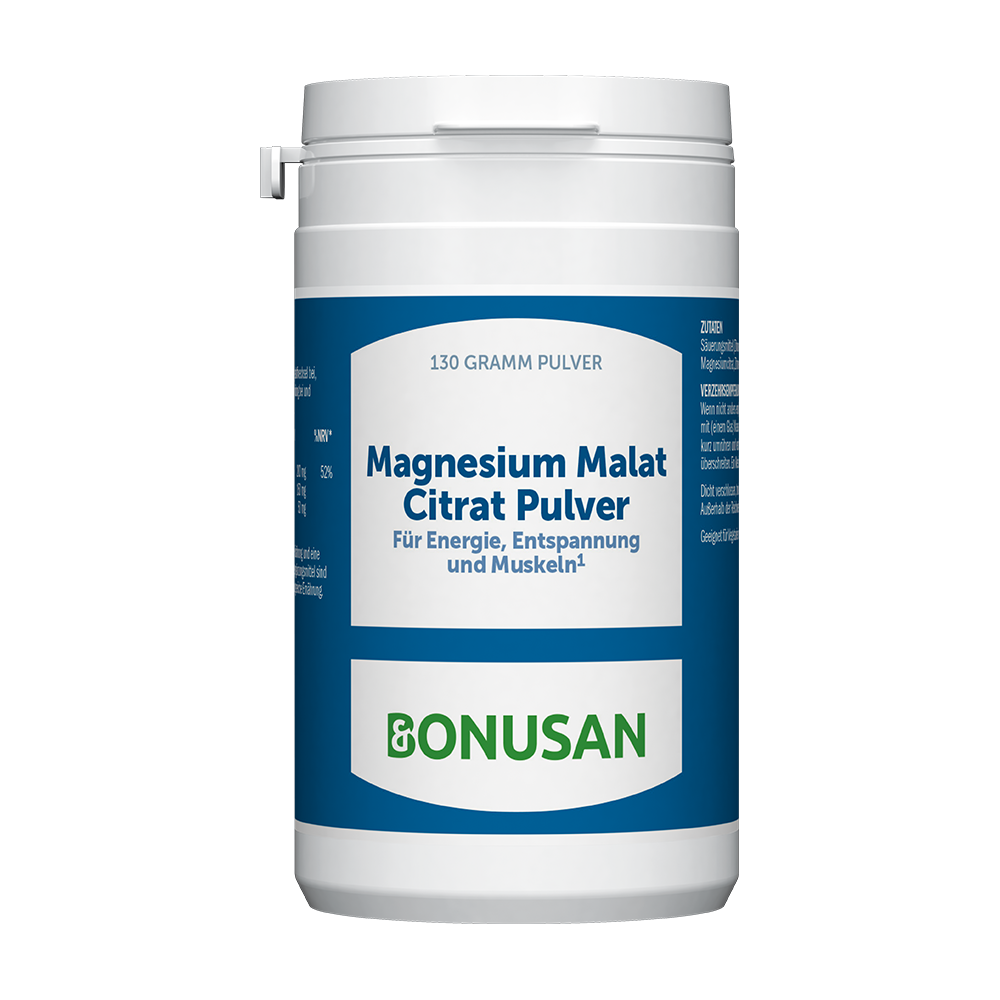Magnesium Malat Citrat Pulver