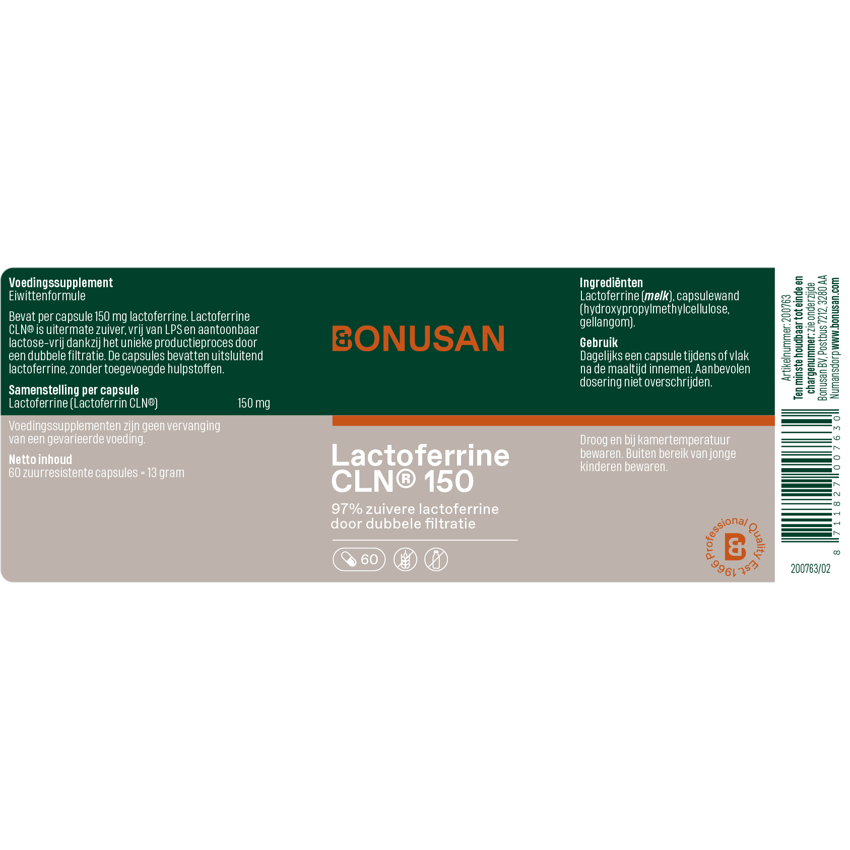 Lactoferrine CLN® 150