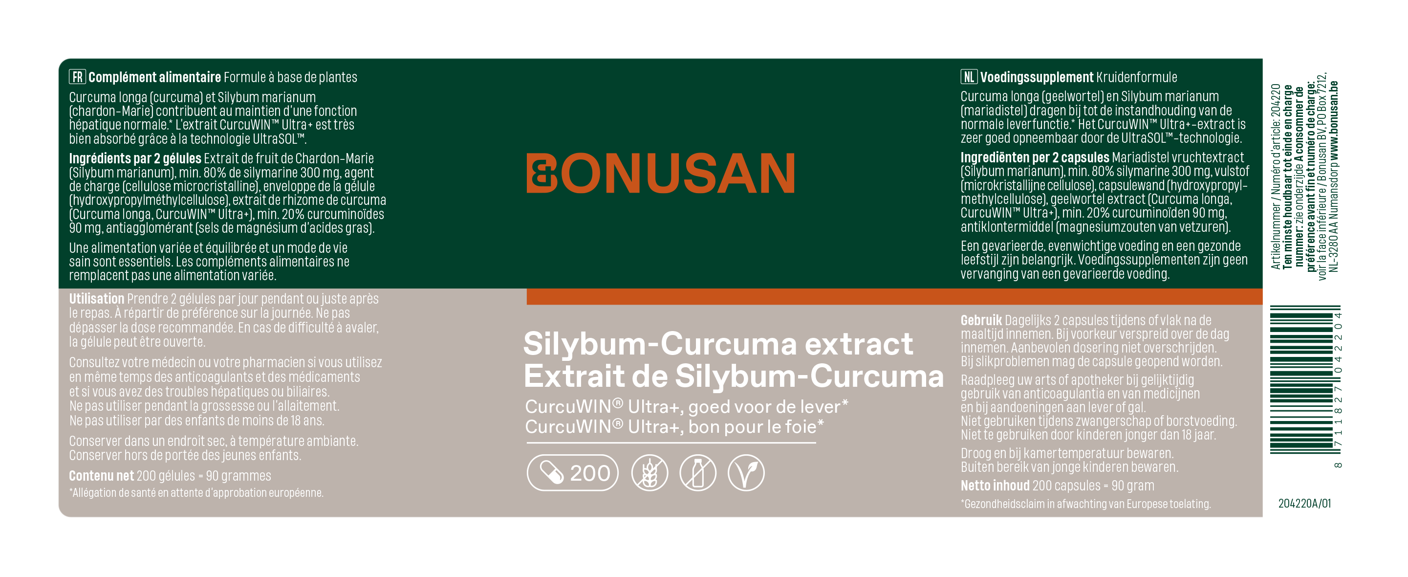 Silybum-Curcuma extract