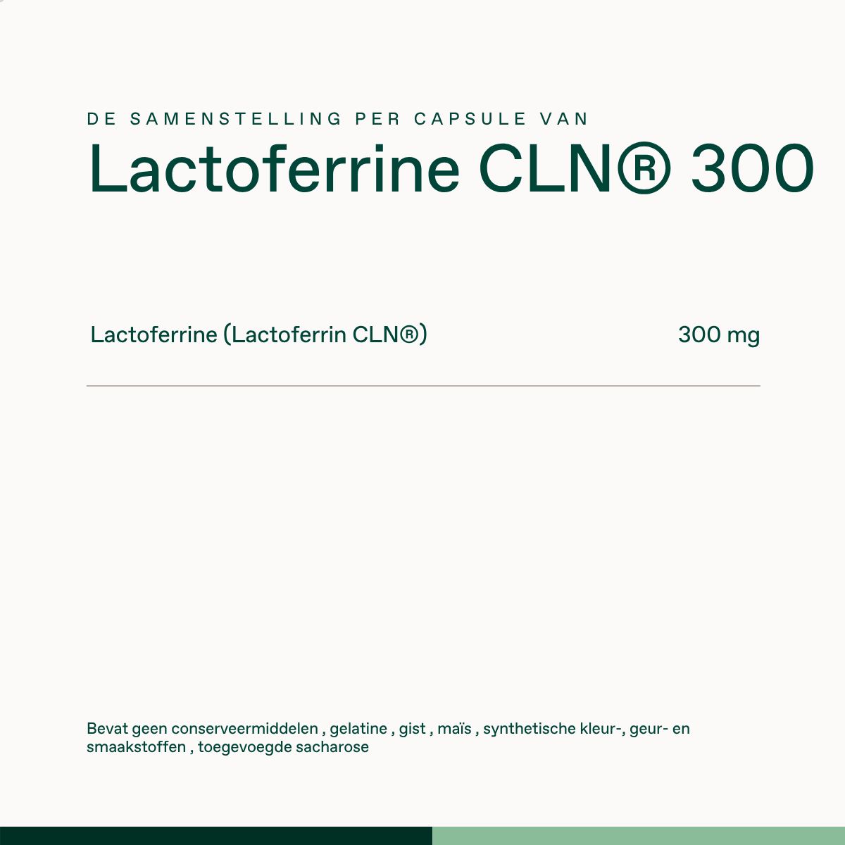 Lactoferrine CLN® 300