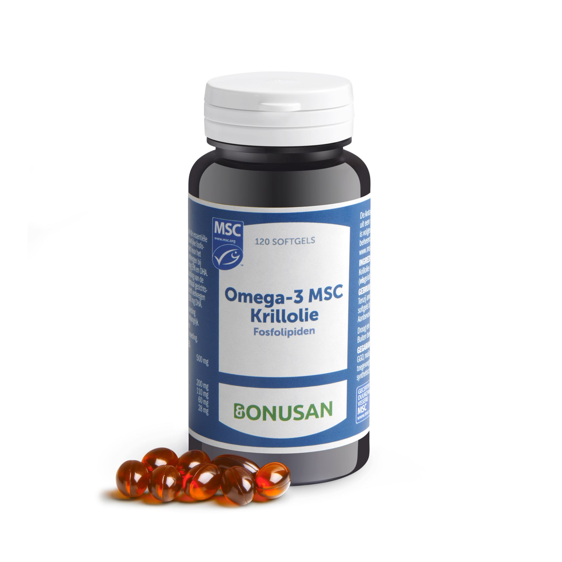 Omega3 MSC Krillolie NL 120 stuks 0667 Bonusan